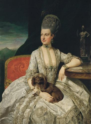 Johann Zoffany Archduchess Maria Christina Germany oil painting art